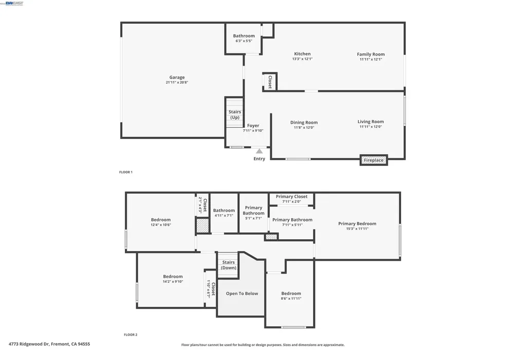 4773 Ridgewood Drive Fremont CA 94555
