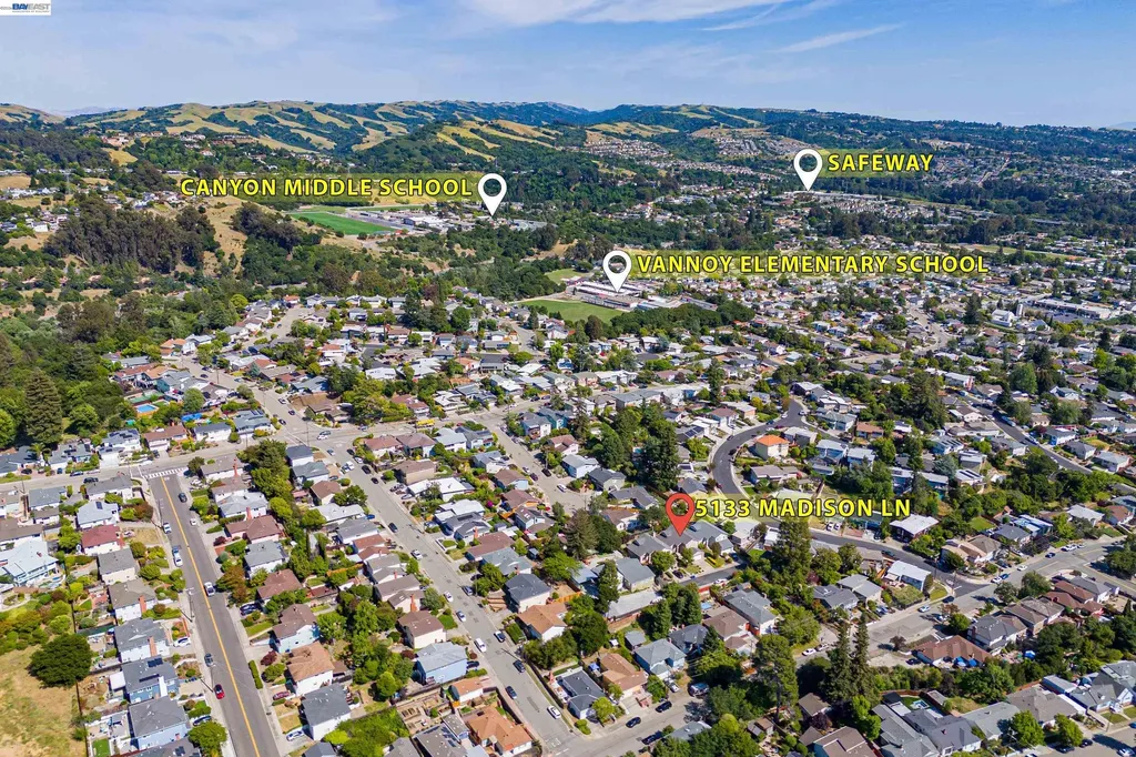 5133 Madison Lane Castro Valley CA 94546