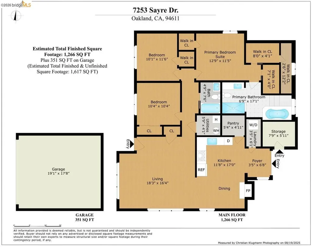 7253 Sayre Drive Oakland CA 94611