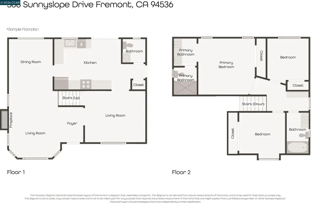 366 Sunnyslope Drive Fremont CA 94536