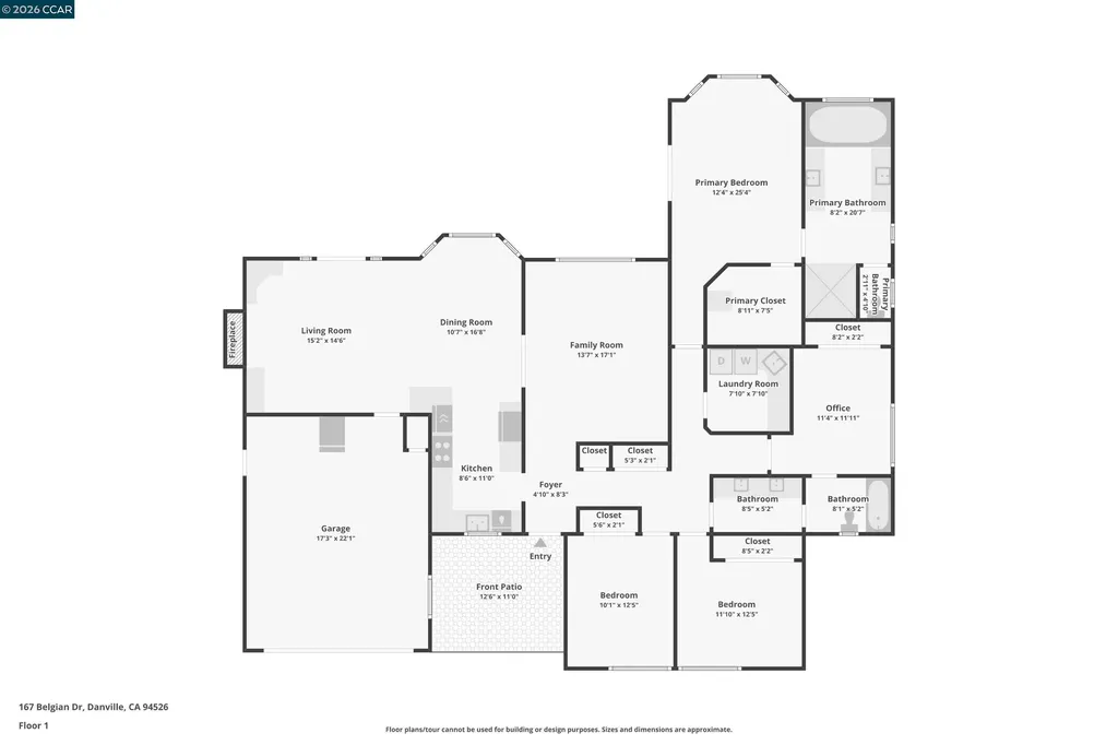 167 Belgian Drive Danville CA 94526