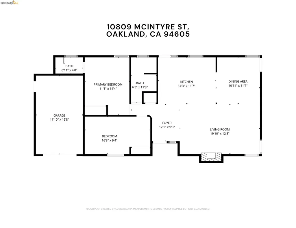 10809 Mcintyre Street Oakland CA 94605
