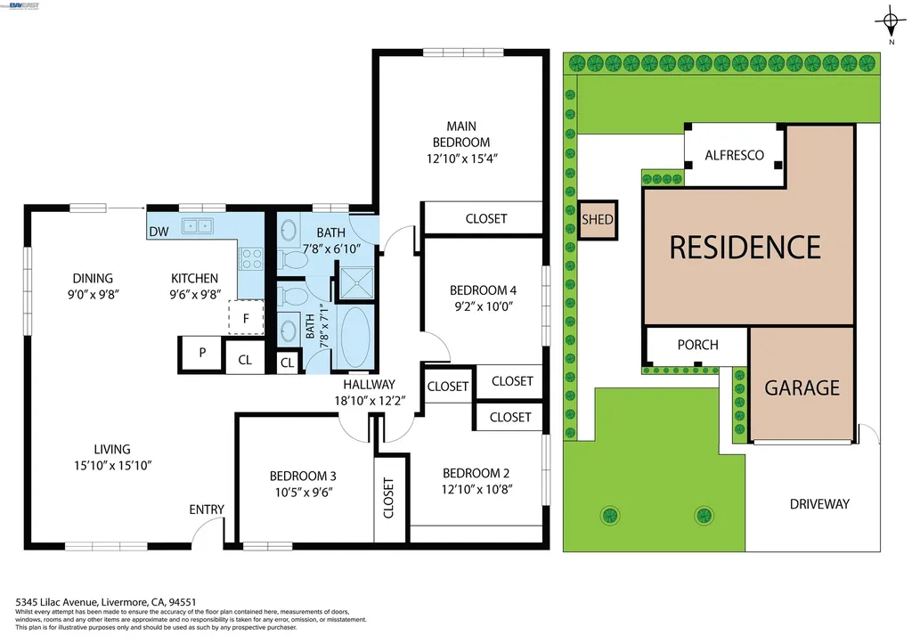 5345 Lilac Avenue Livermore CA 94551