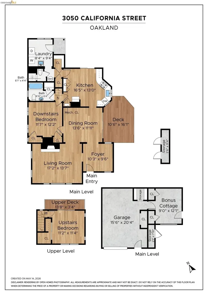 3050 California Street Oakland CA 94602