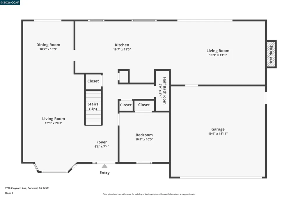 1770 Claycord Avenue Concord CA 94521