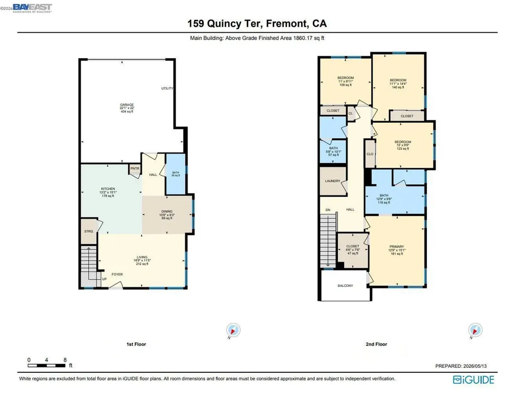 159 Quincy Terrace Fremont CA 94536