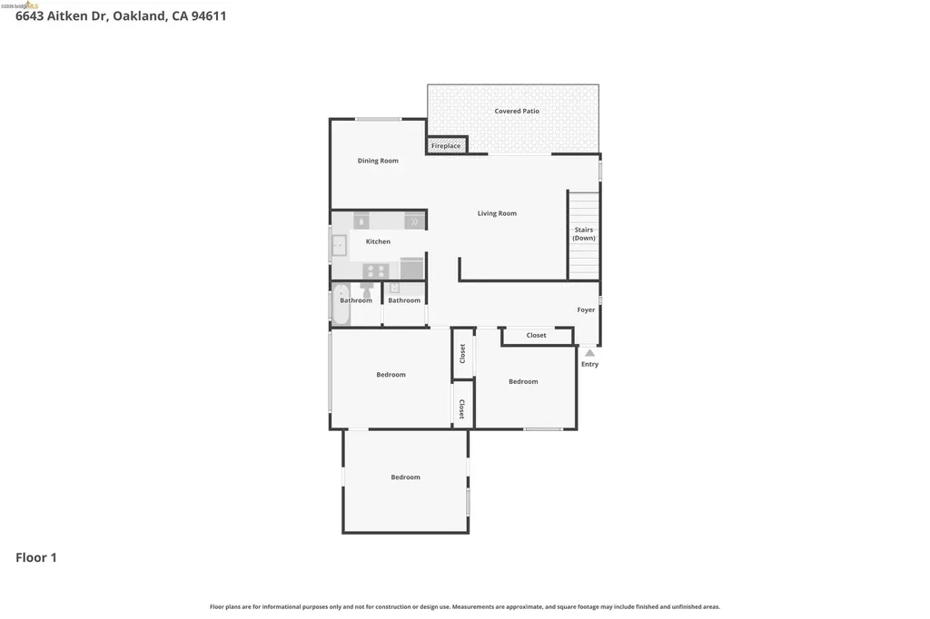 6643 Aitken Drive Oakland CA 94611