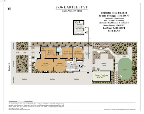 2736 Bartlett Street Oakland CA 94602