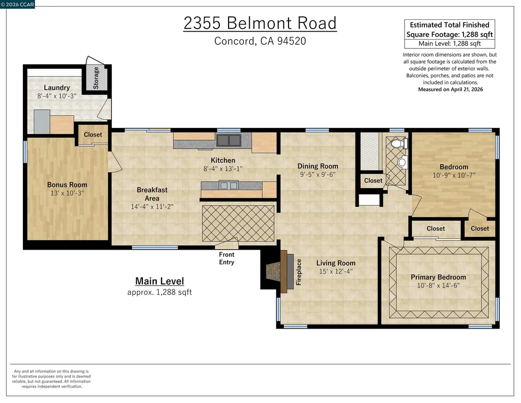 2355 Belmont Road Concord CA 94520