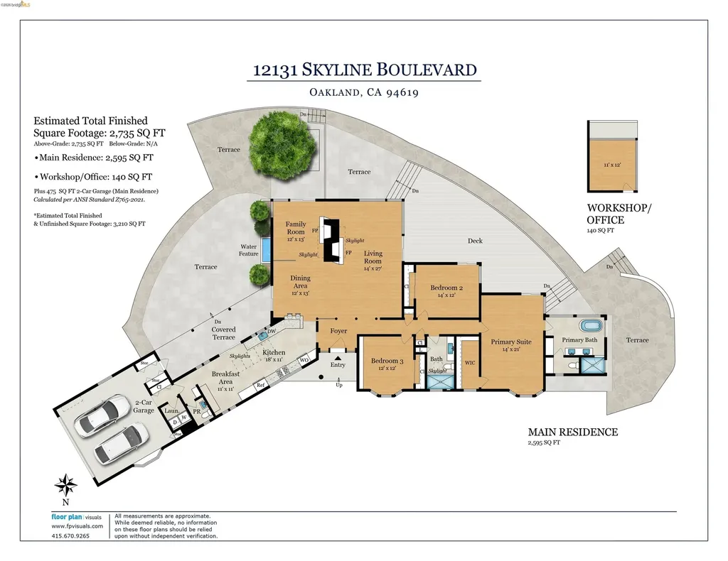 12131 Skyline Boulevard Oakland CA 94619