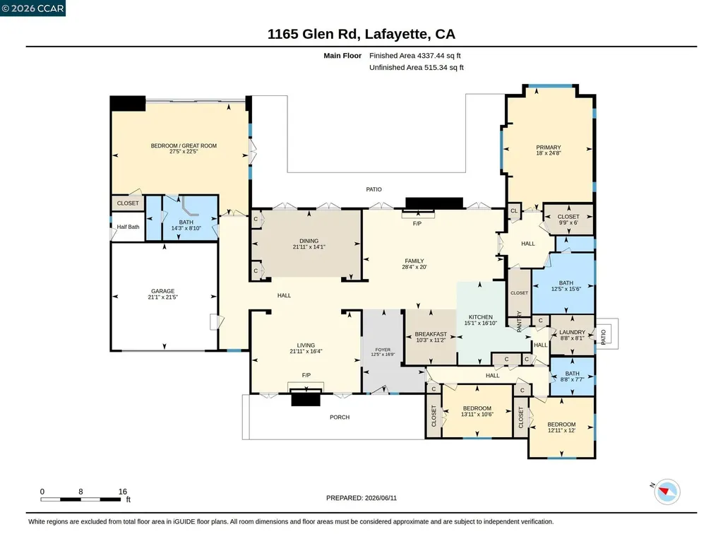1165 Glen Road Lafayette CA 94549