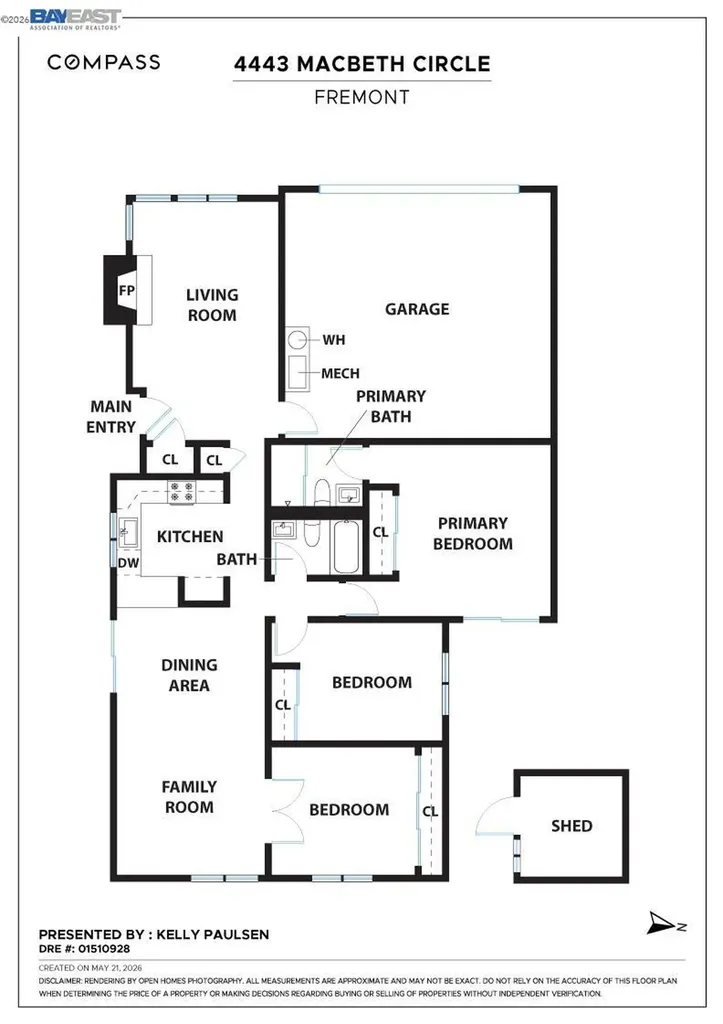 4443 Macbeth Circle Fremont CA 94555