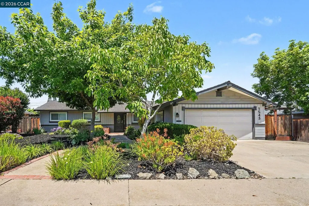 1543 American Beauty Drive Concord CA 94521