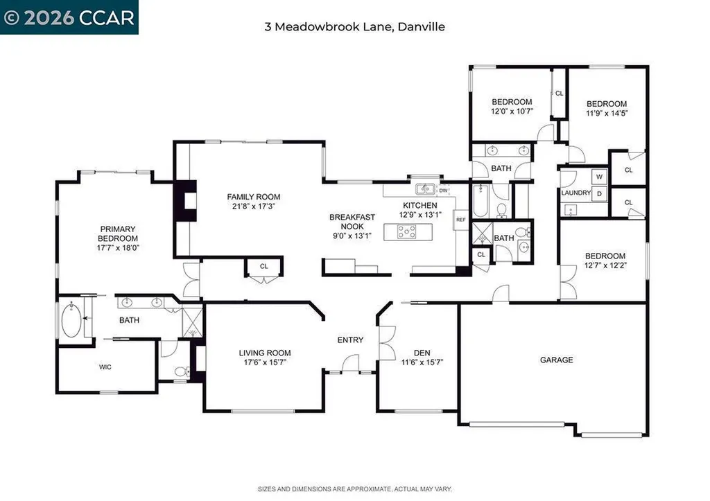 3 Meadowbrook Lane Danville CA 94526
