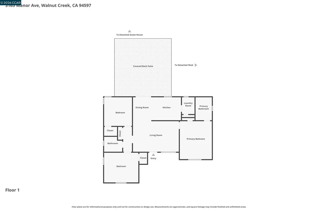 3165 Manor Avenue Walnut Creek CA 94597