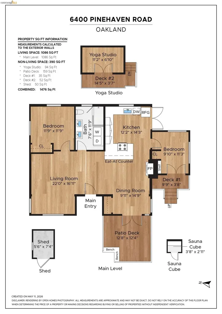 6400 Pinehaven Road Oakland CA 94611