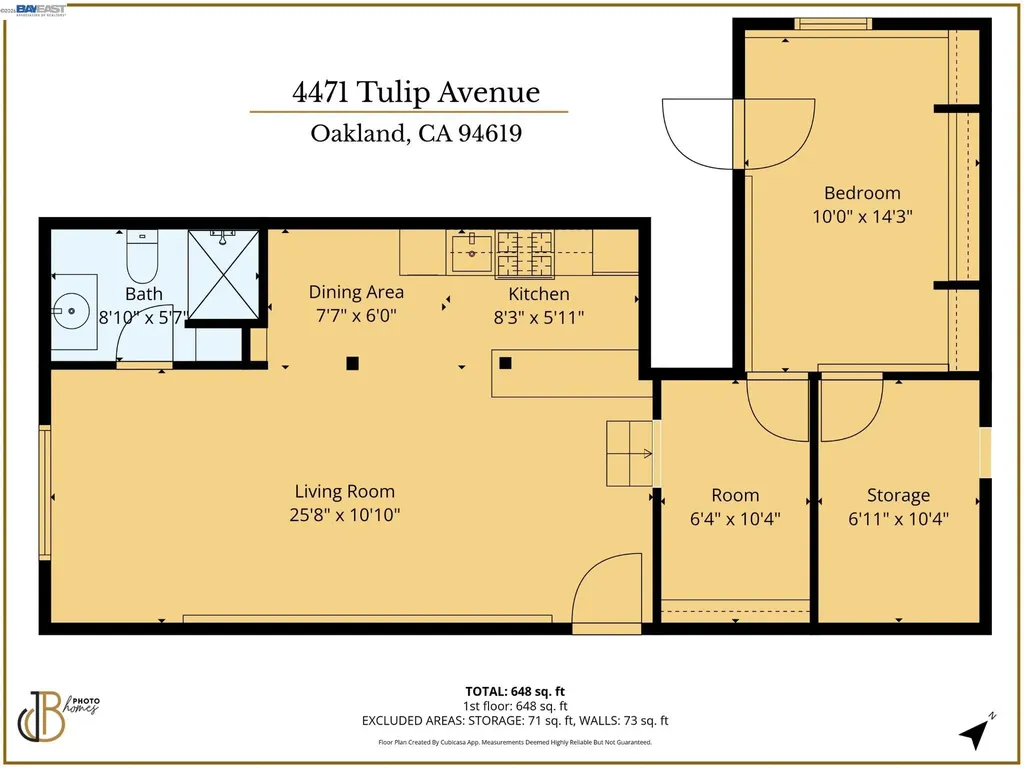 4471 Tulip Avenue Oakland CA 94619