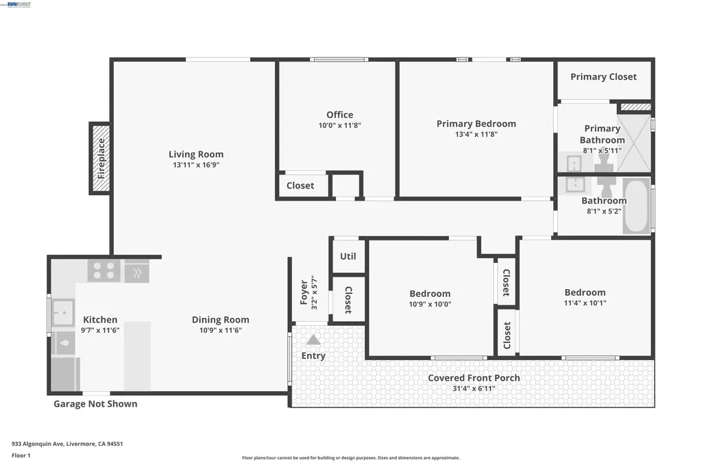 933 Algonquin Avenue Livermore CA 94551