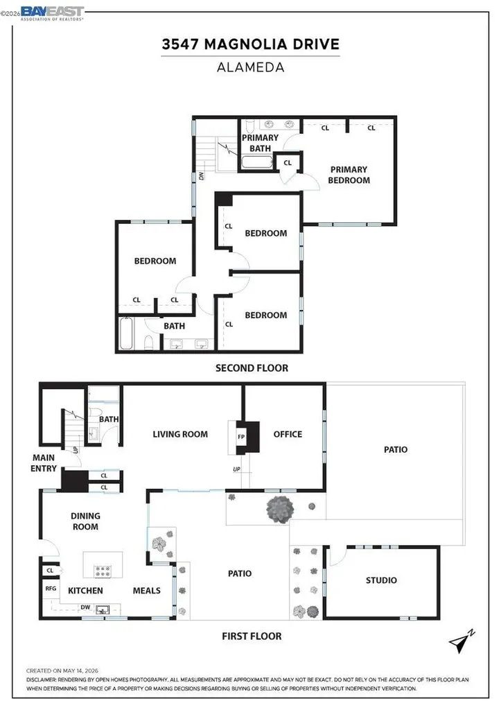3547 Magnolia Drive Alameda CA 94502