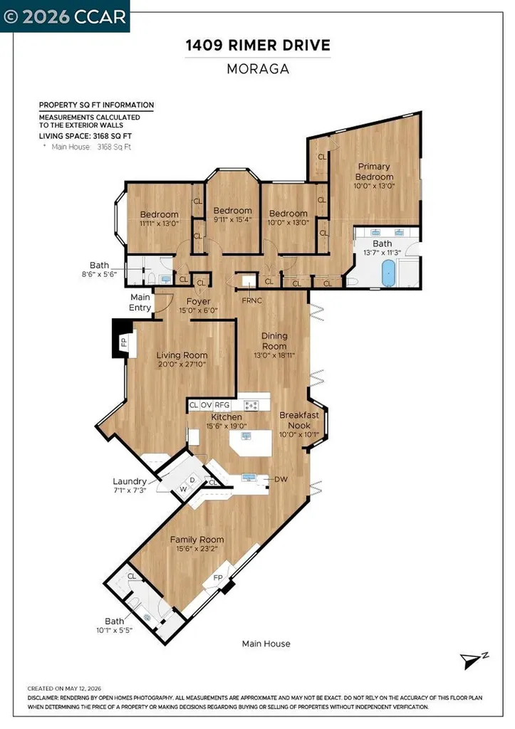 1409 Rimer Drive Moraga CA 94556