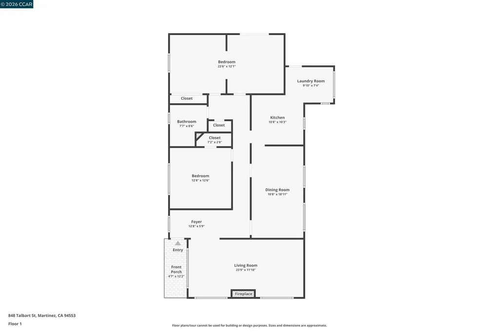 848 Talbart Street Martinez CA 94553
