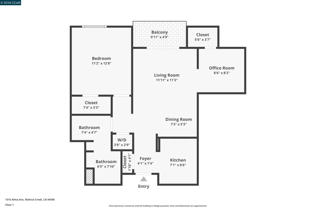 1315 Alma Avenue Walnut Creek CA 94596
