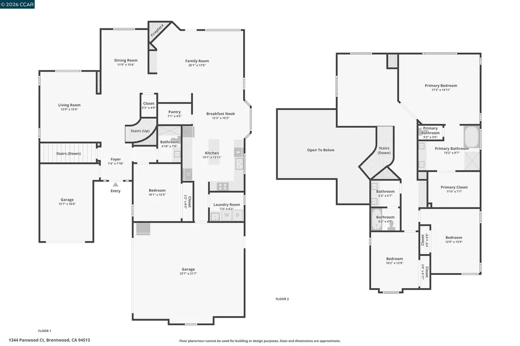 1344 Panwood Court Brentwood CA 94513