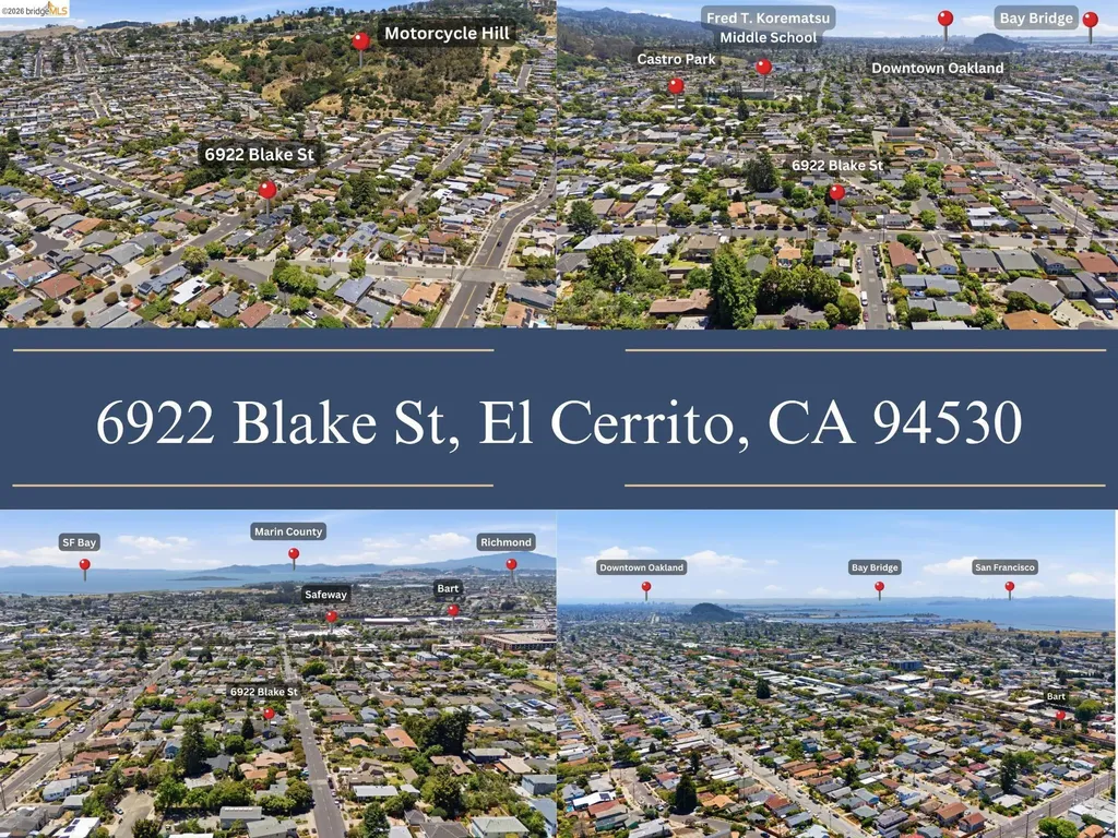 6922 Blake Street El Cerrito CA 94530