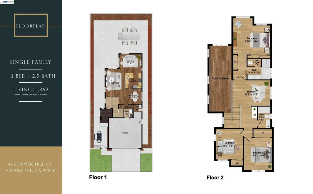 44 Summer Hill Court Danville CA 94526