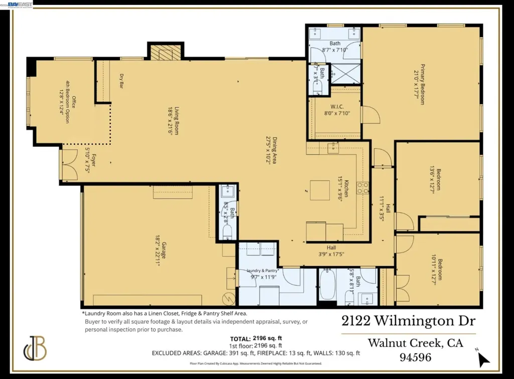 2122 Wilmington Drive Walnut Creek CA 94596
