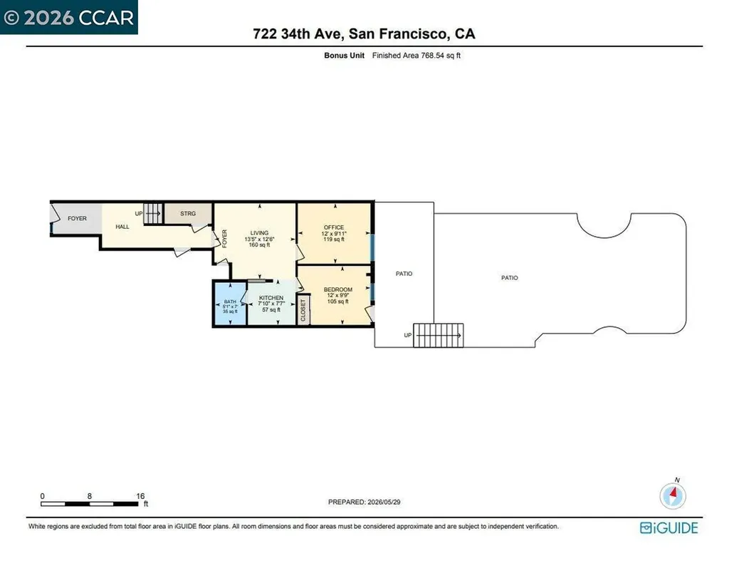 722 34th Avenue San Francisco CA 94121