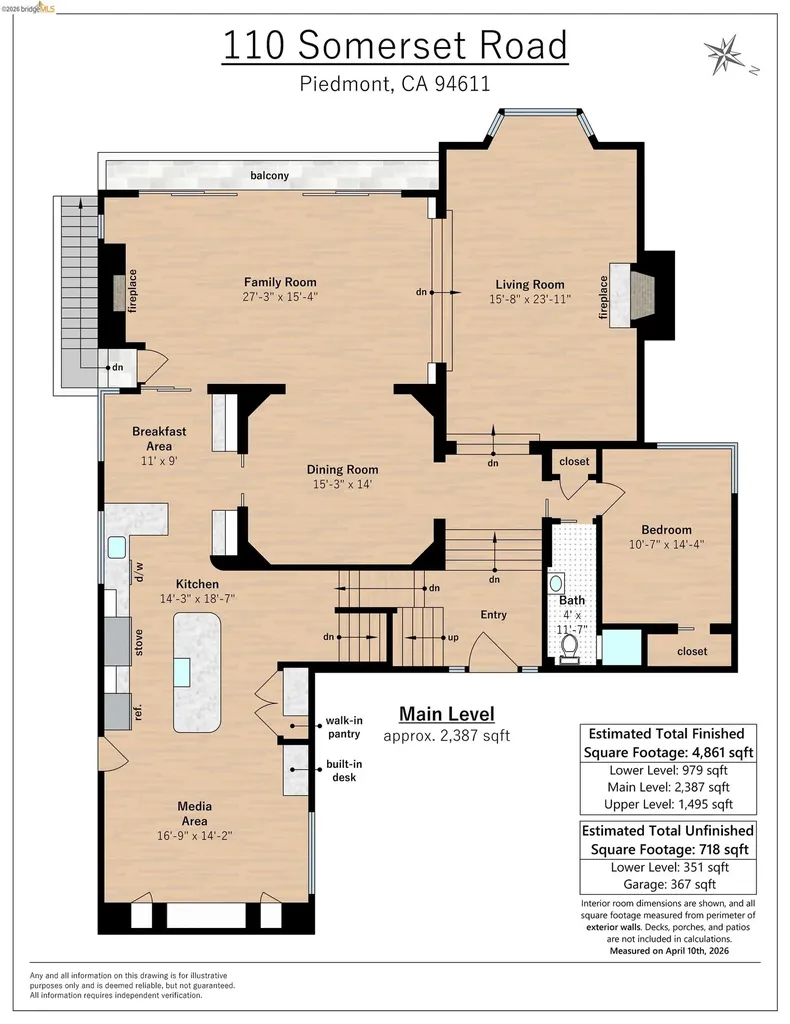 110 Somerset Road Piedmont CA 94611
