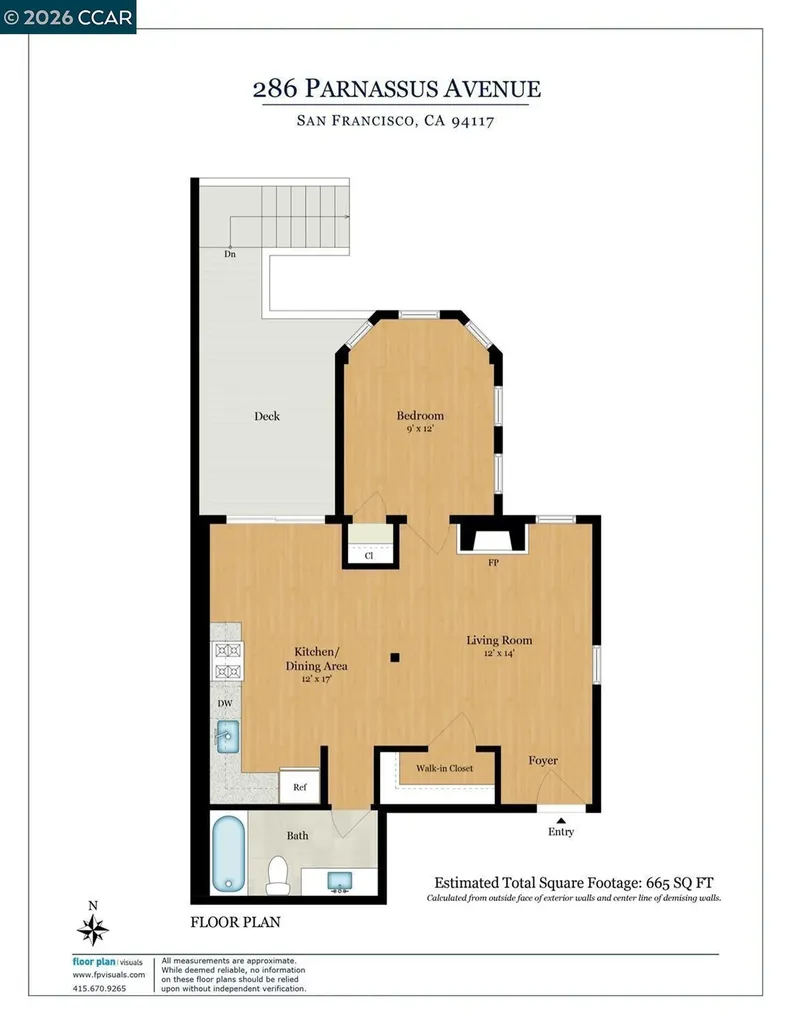 286 Parnassus Avenue San Francisco CA 94117