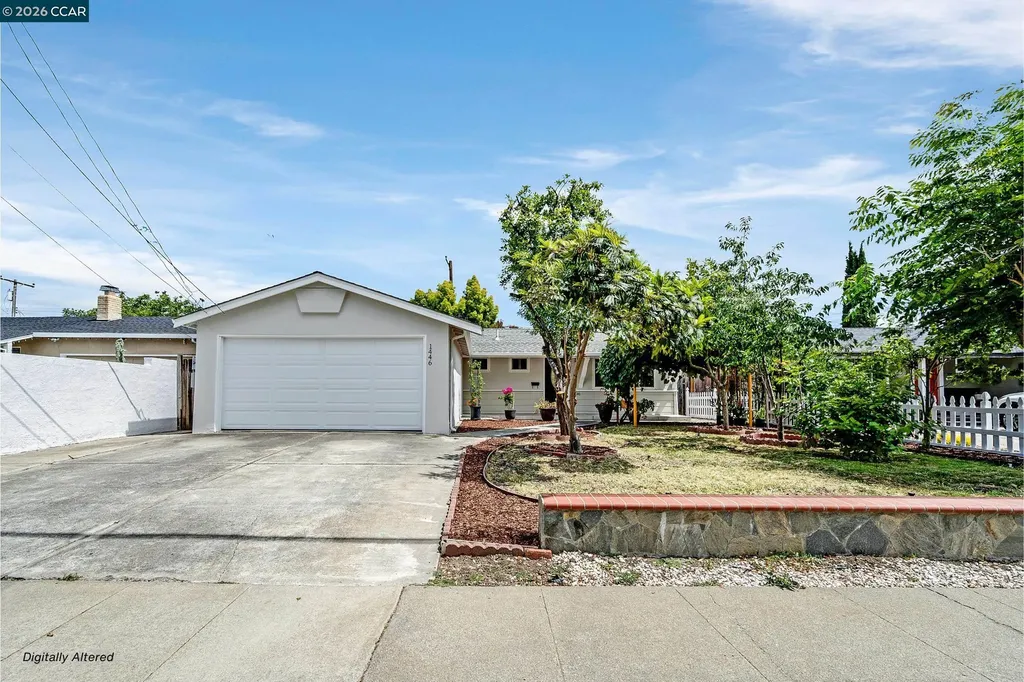 1446 Sunshine Drive Concord CA 94520