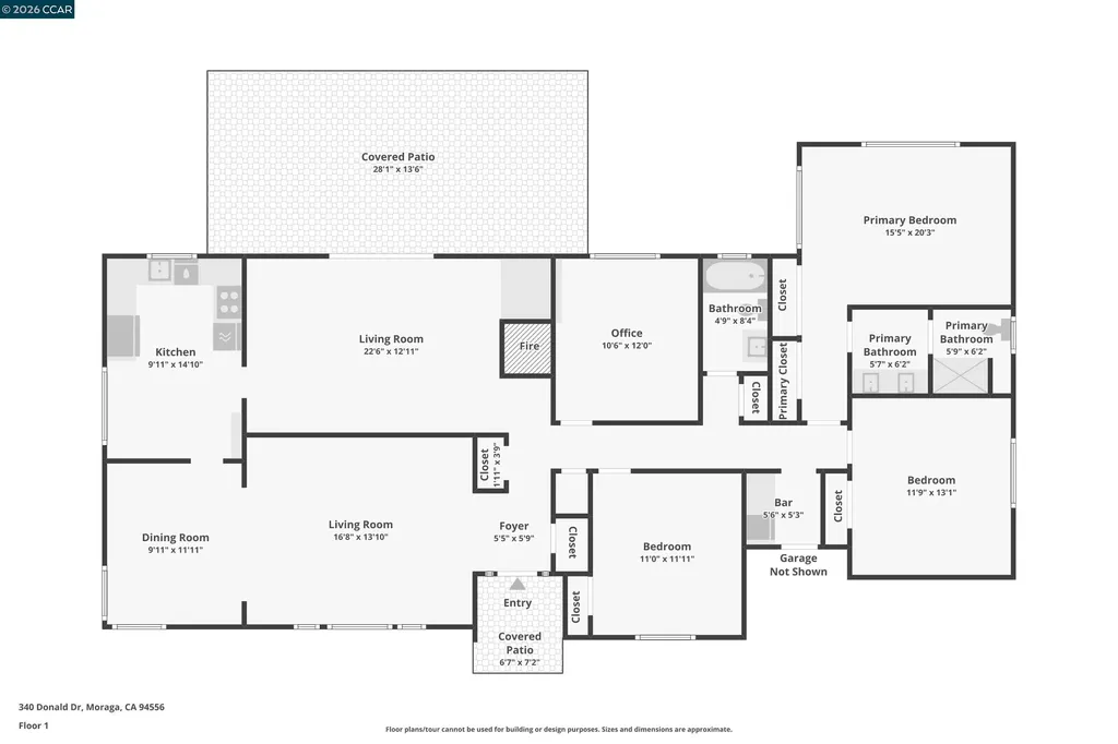 340 Donald Drive Moraga CA 94556