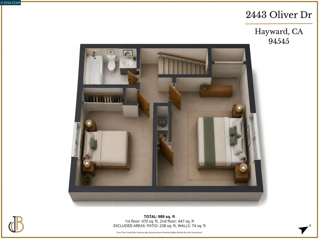 2443 Oliver Drive Hayward CA 94545