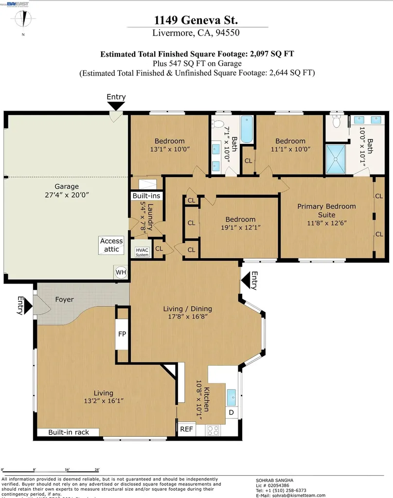 1149 Geneva Street Livermore CA 94550