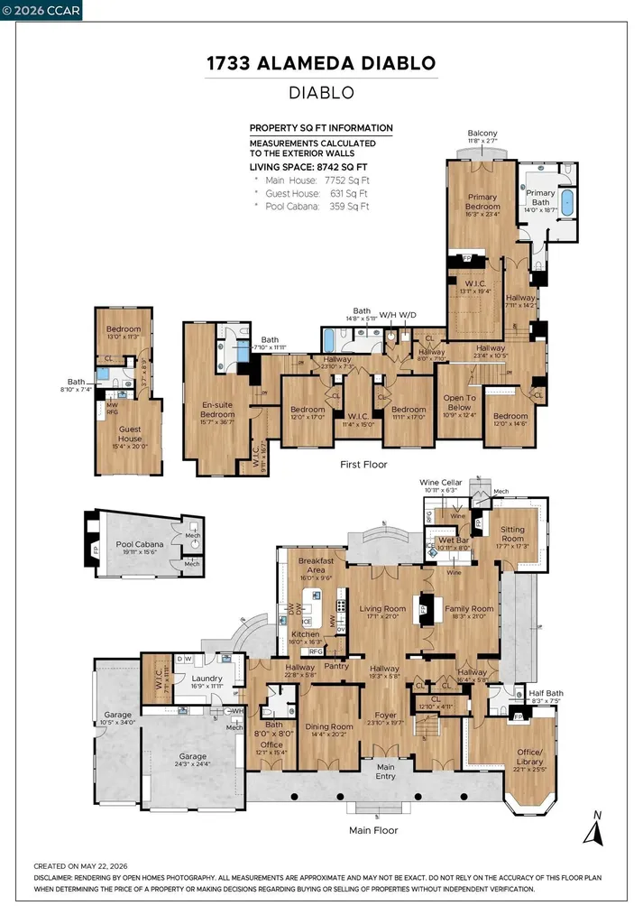1733 Alameda Diablo Diablo CA 94528