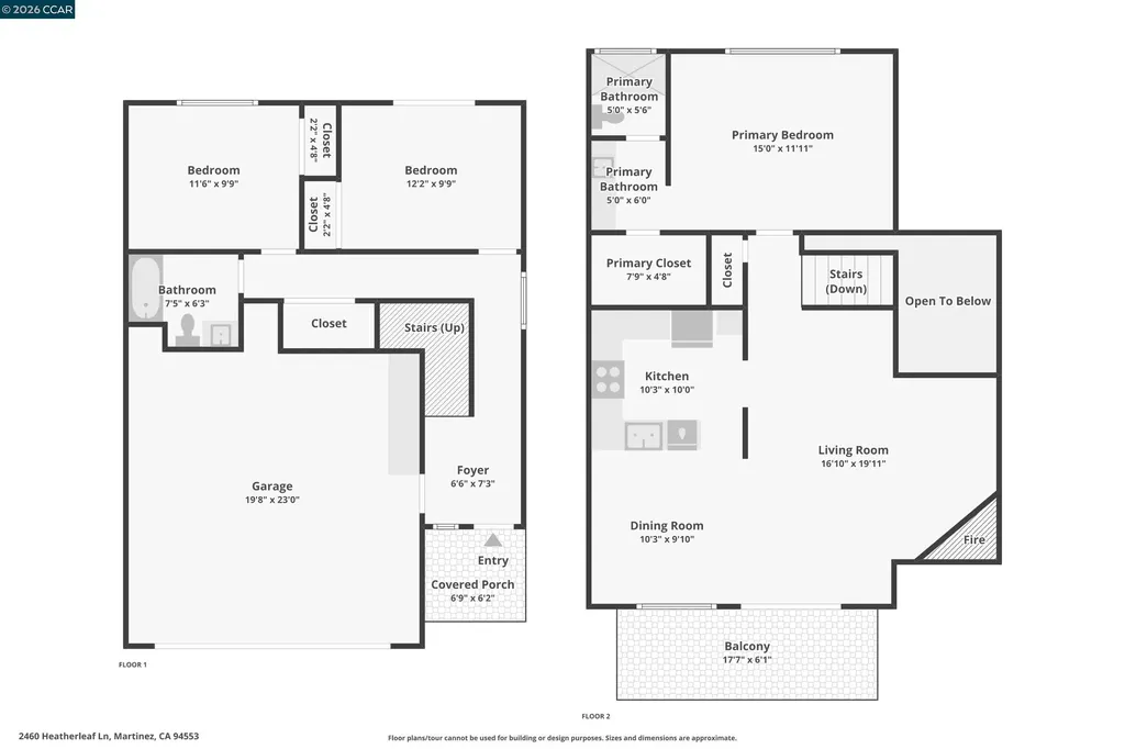 2460 Heatherleaf Lane Martinez CA 94553
