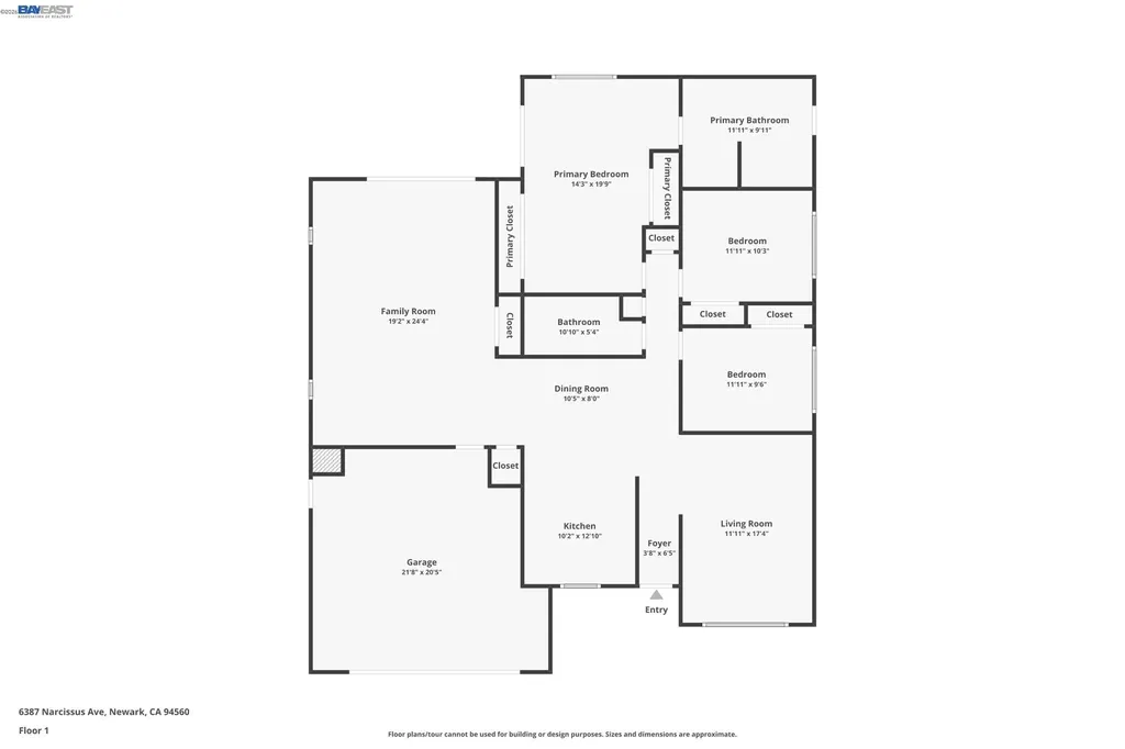 6387 Narcissus Avenue Newark CA 94560