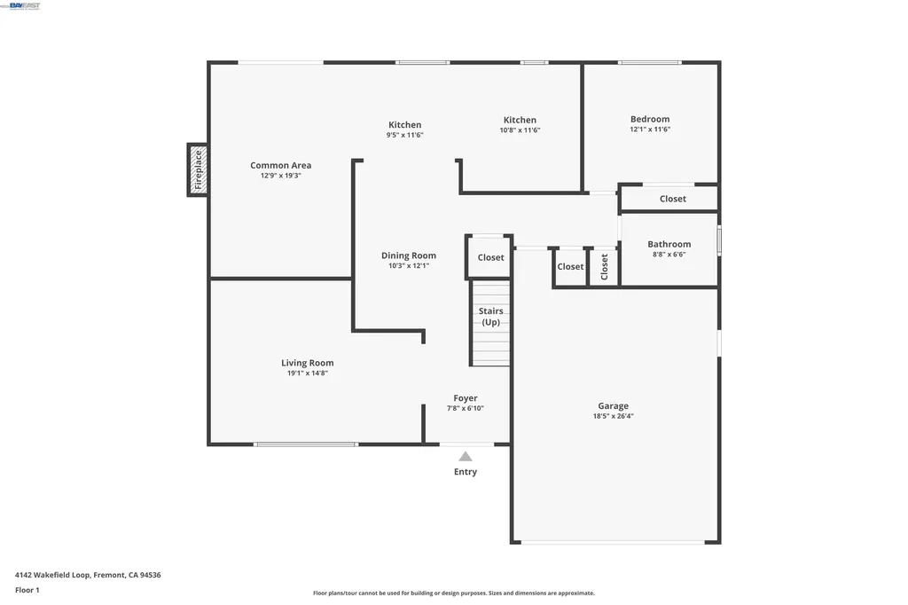 4142 Wakefield Loop Fremont CA 94536