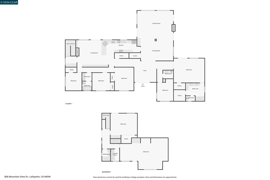 858 Mountain View Drive Lafayette CA 94549