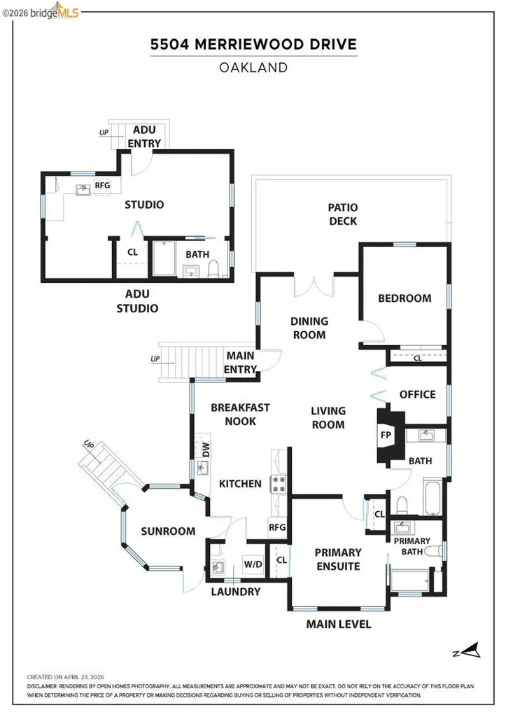 5504 Merriewood Drive Oakland CA 94611