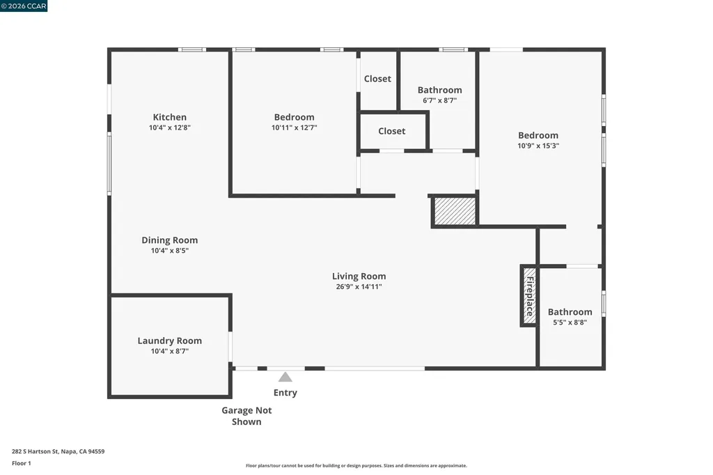 282 Hartson Napa CA 94559