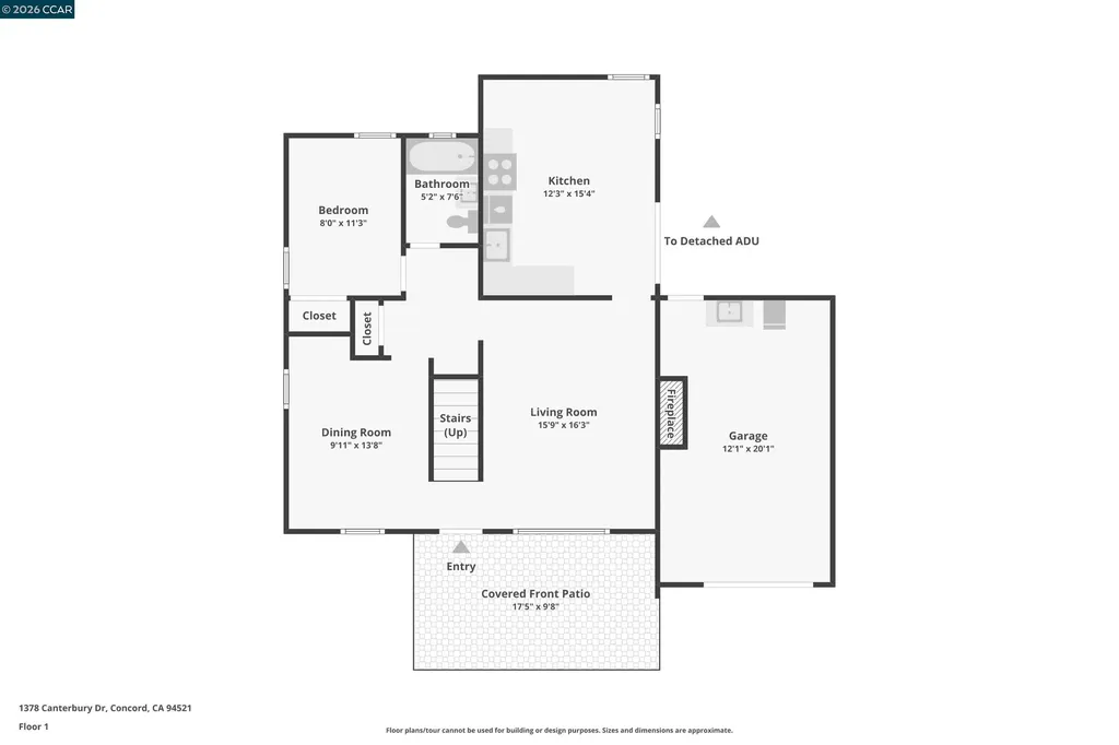 1378 Canterbury Drive Concord CA 94521