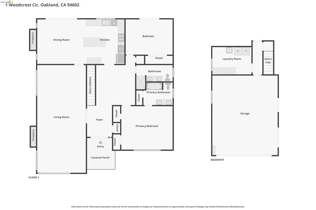 1 Woodcrest Circle Oakland CA 94602