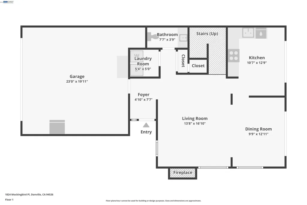 1824 Mockingbird Place Danville CA 94526