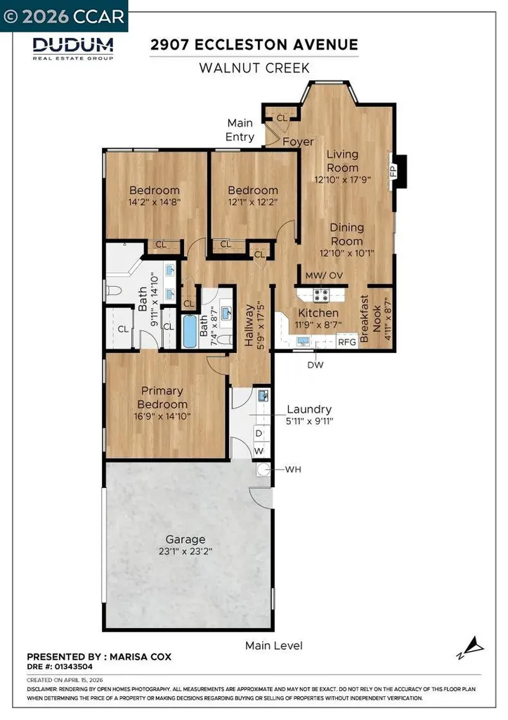 2907 Eccleston Avenue Walnut Creek CA 94597