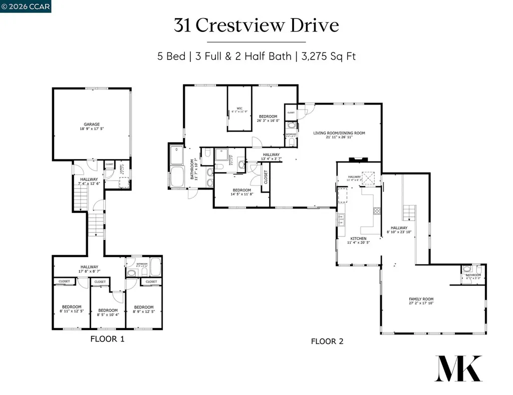 31 Crestview Drive Orinda CA 94563