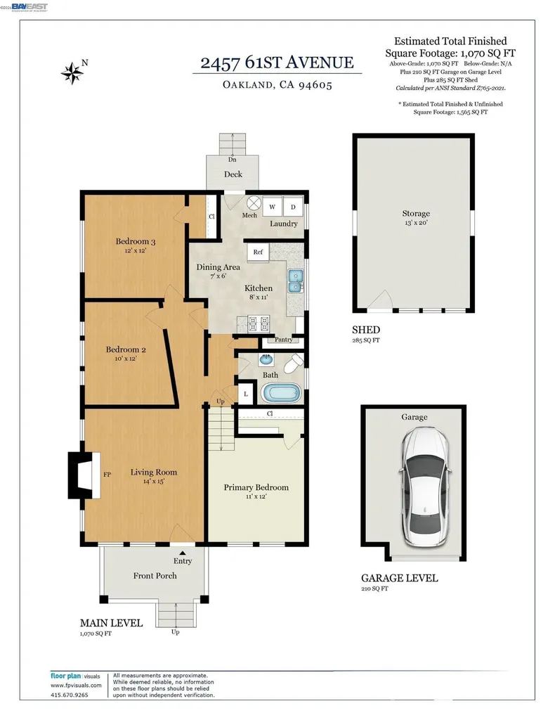 2457 61st Avenue Oakland CA 94605